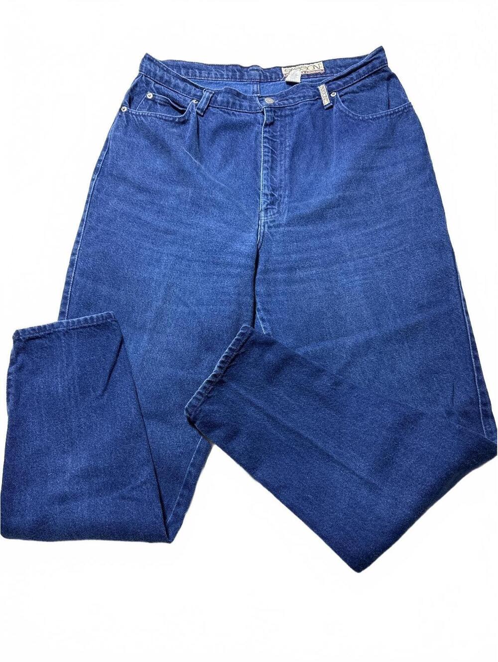 Vintage Sasson Jeans 17/18 Blue Denim Classic Fit